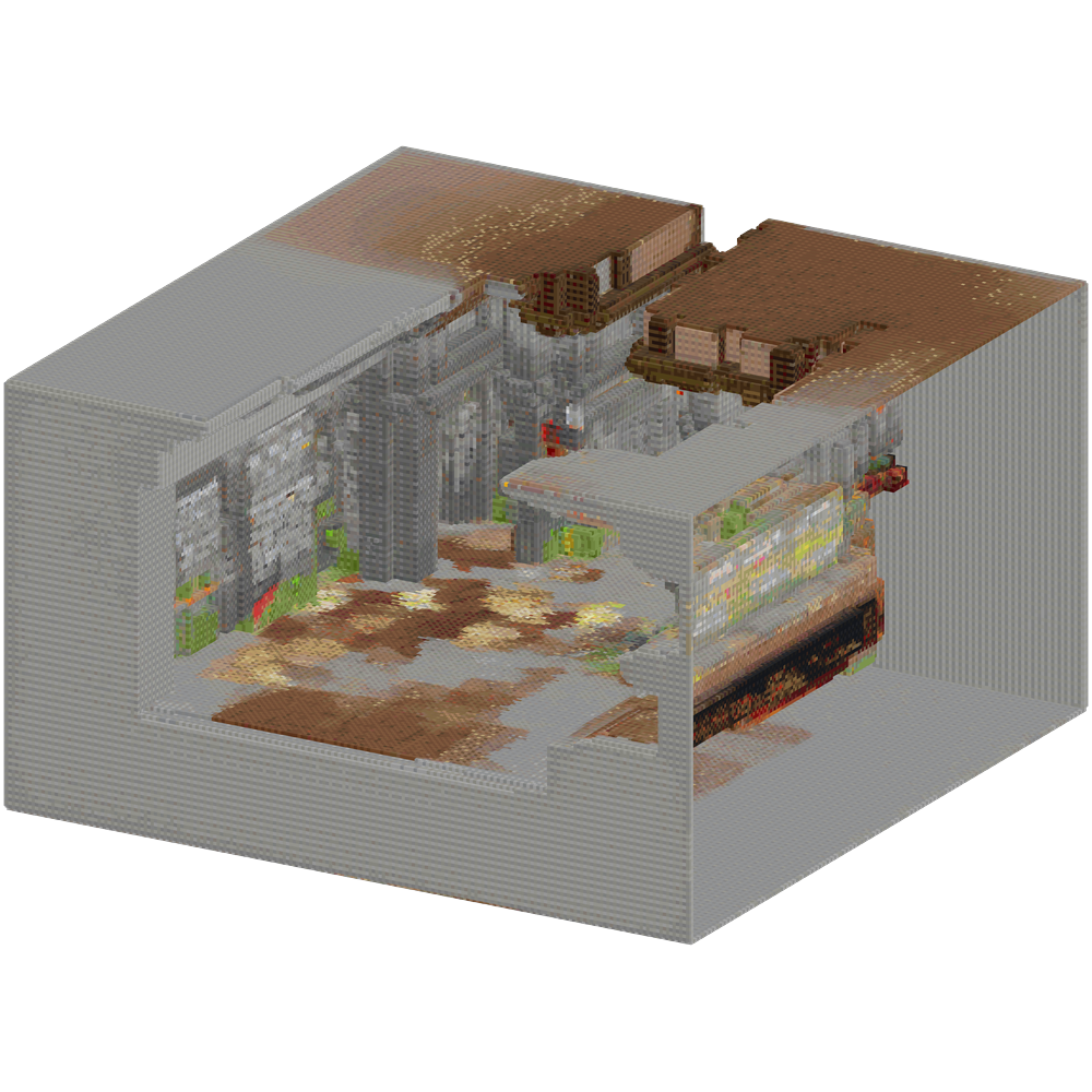 Design et detaljeret Prison map ins... | Minecraft Build - BlockGPT
