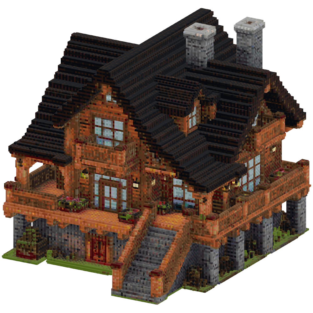 Create a stunning large Minecraft s... | Minecraft Build - BlockGPT