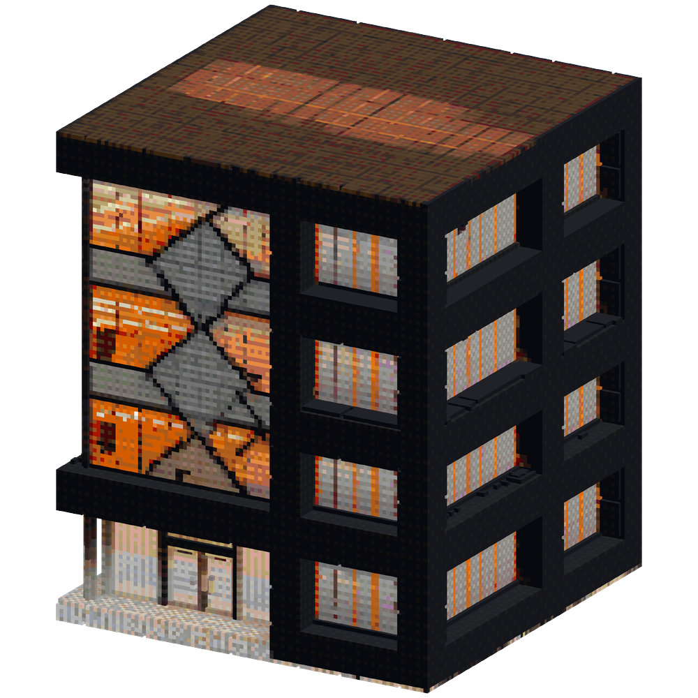Create a highly detailed Minecraft ... | Minecraft Build - BlockGPT
