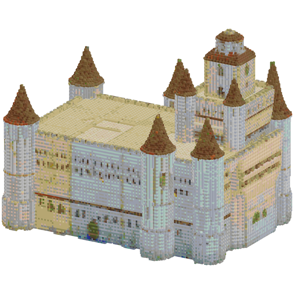 Build this out of only the blocks I... | Minecraft Build - BlockGPT