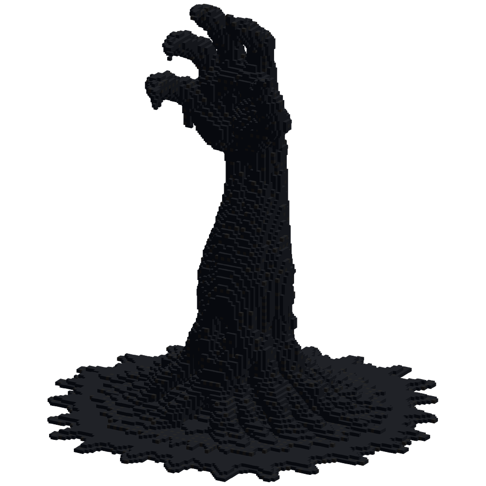 Using only obsidian and crying obsi... | Minecraft Build - BlockGPT