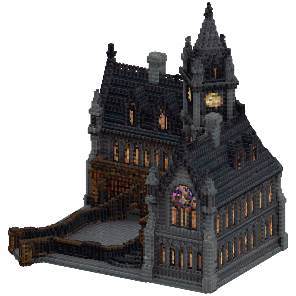 A massive, high-detail Minecraft Go... | Minecraft Build - BlockGPT