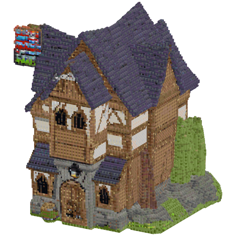 Minecraft Beta 1.7.3 Style Vanilla ... | Minecraft Build - BlockGPT