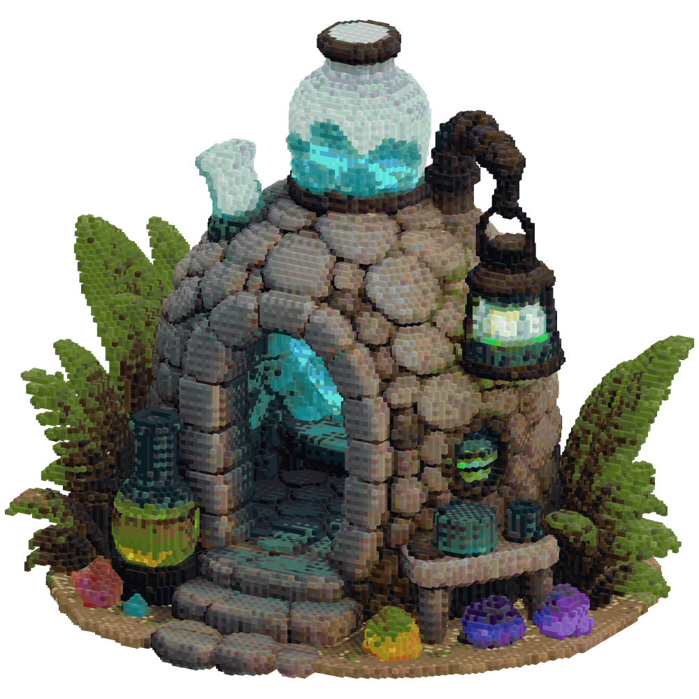 I want to build a cobblemon laborat... | Minecraft Build - BlockGPT