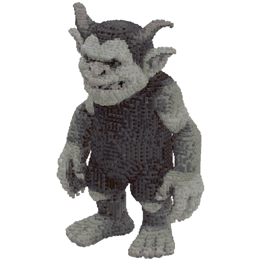 make troll face | Minecraft Build - BlockGPT