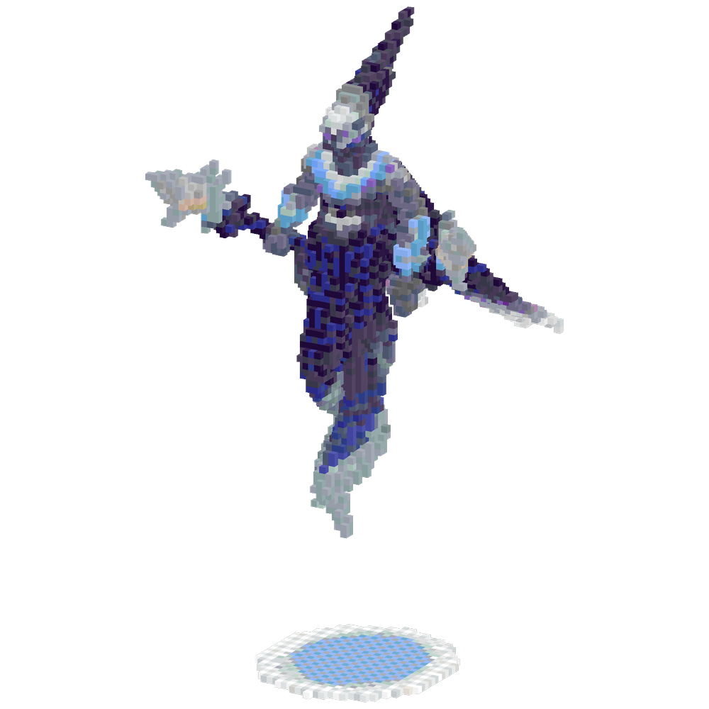 blue moon from OSRS | Minecraft Build - BlockGPT