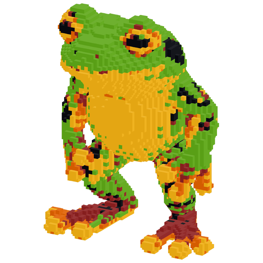 make a frog | Minecraft Build - BlockGPT