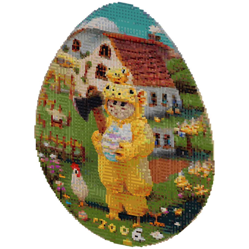 Make an Easter map, if you want, th... | Minecraft Build - BlockGPT