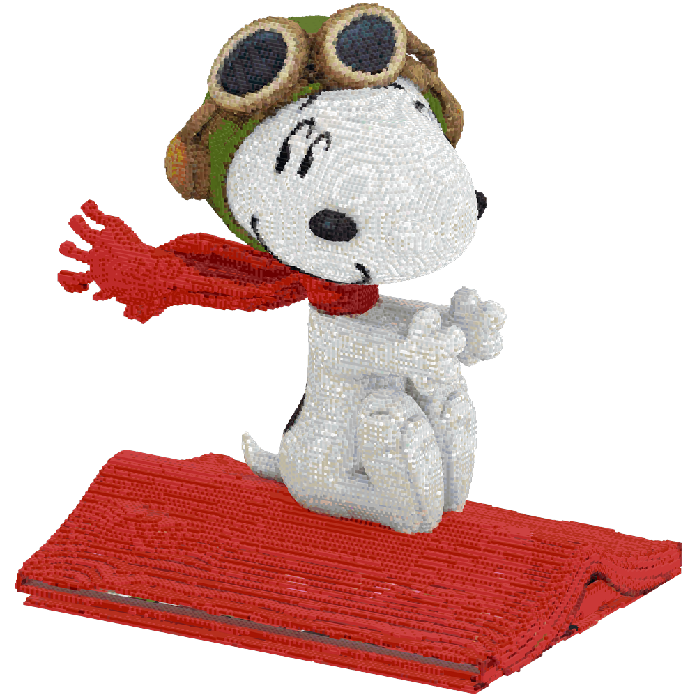 Snoopy the dog | Minecraft Build - BlockGPT
