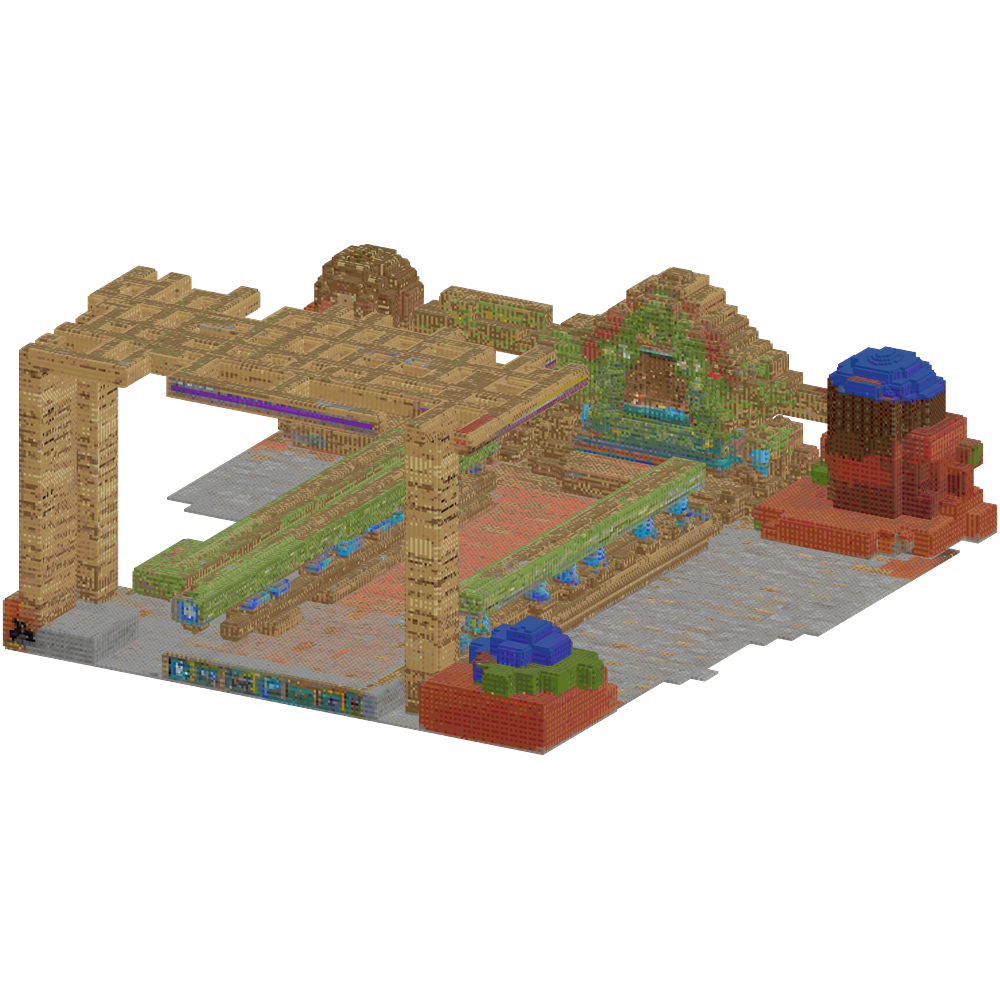 I need a better pathway to the gard... | Minecraft Build - BlockGPT