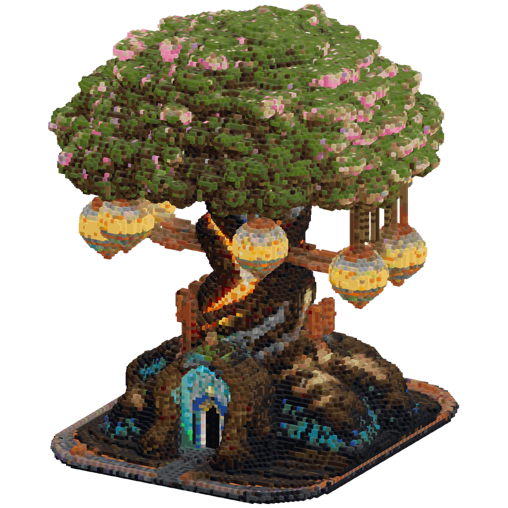 Create a hyper-detailed, monumental... | Minecraft Build - BlockGPT