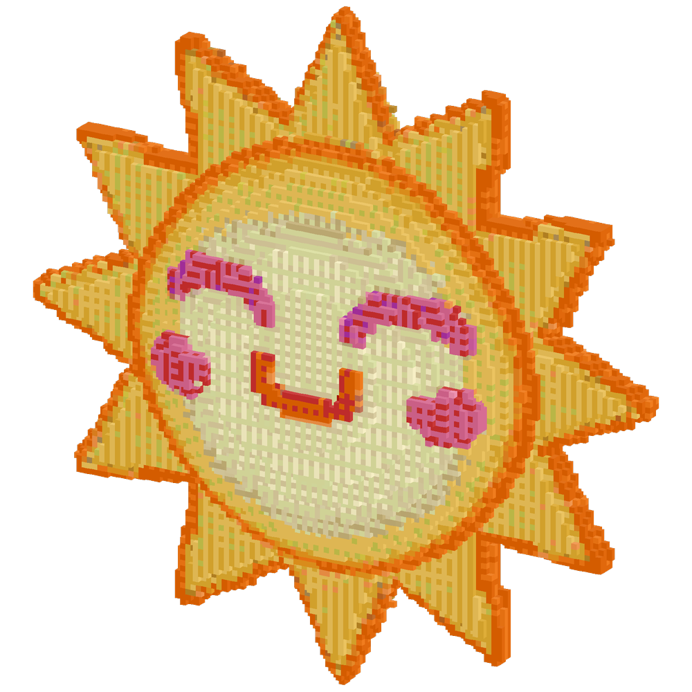 sun | Minecraft Build - BlockGPT