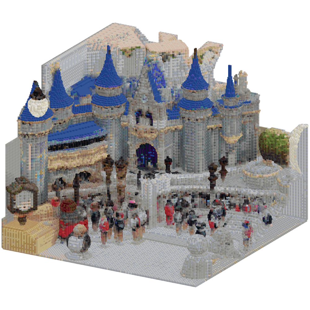 make into pixel art | Minecraft Build - BlockGPT