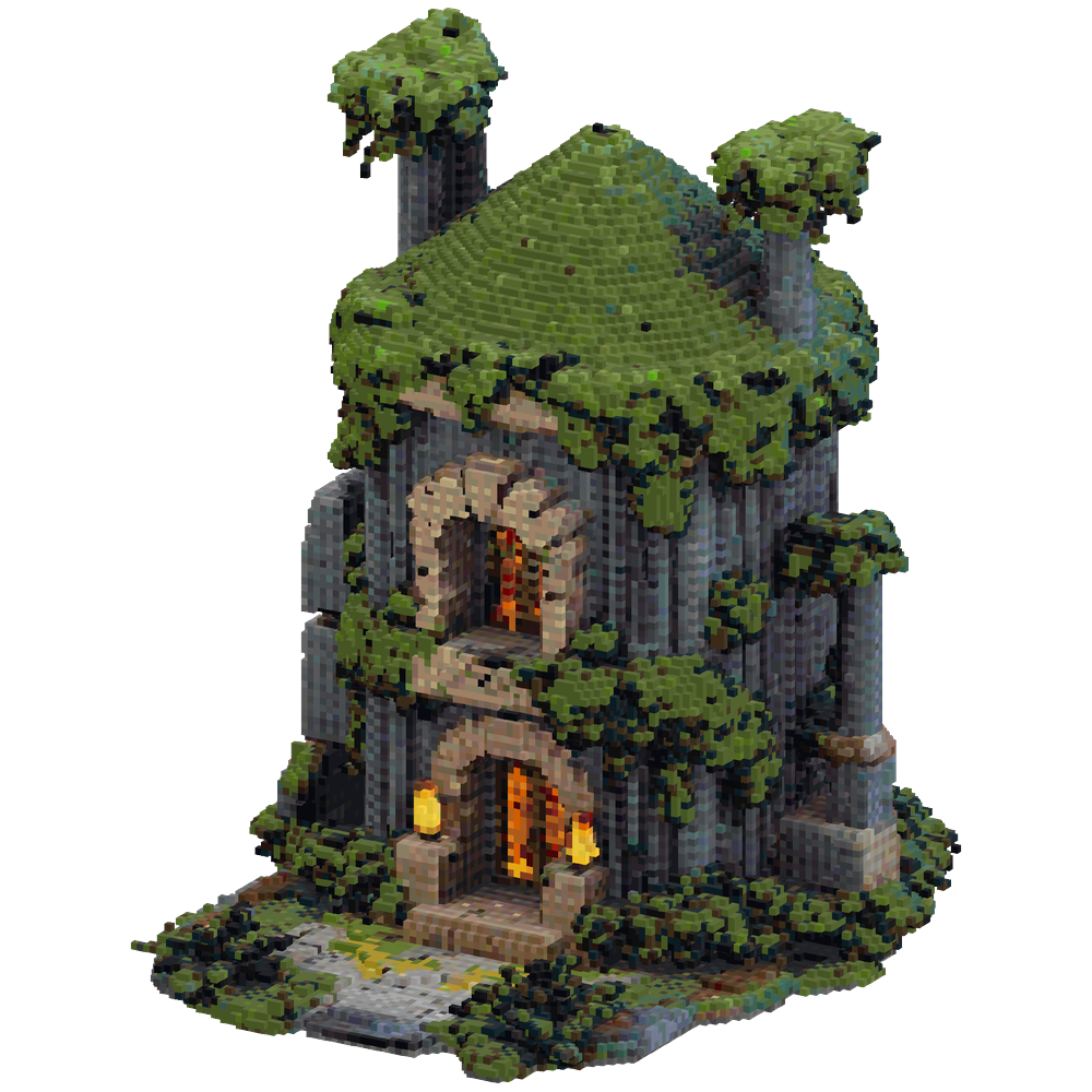 Generate a Minecraft 1.20.1 structu... | Minecraft Build - BlockGPT