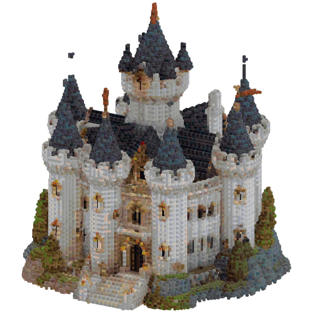 Build me a medival grand house | Minecraft Build - BlockGPT