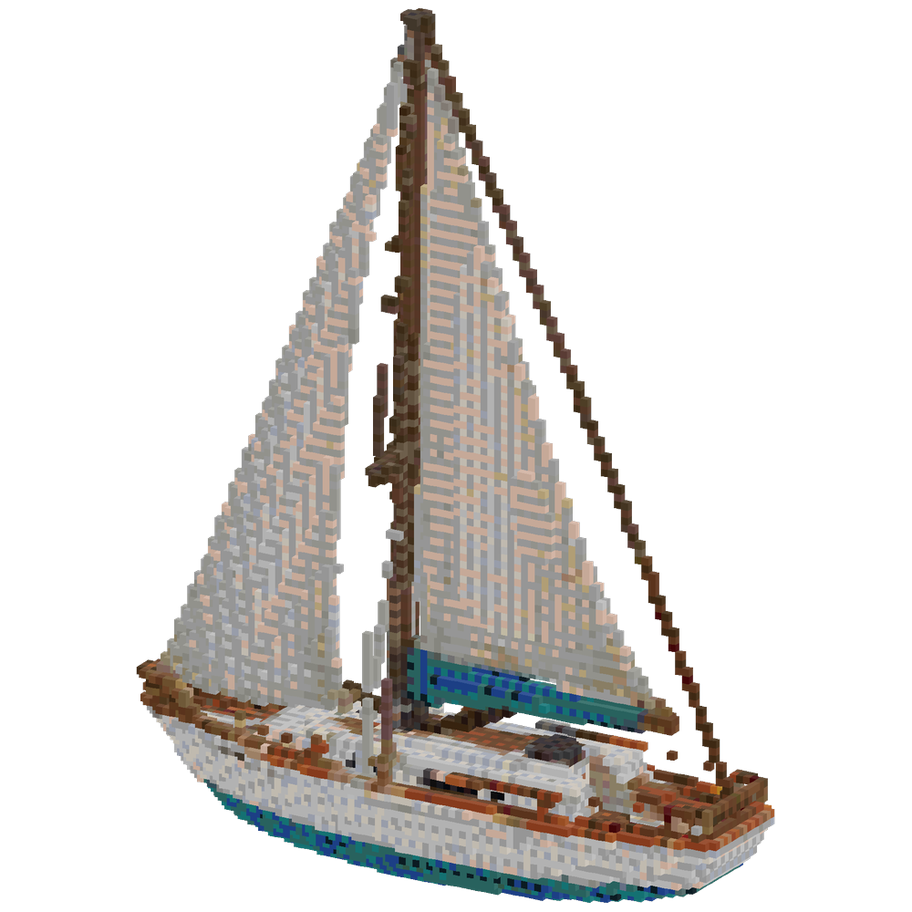 sailboat | Minecraft Build - BlockGPT