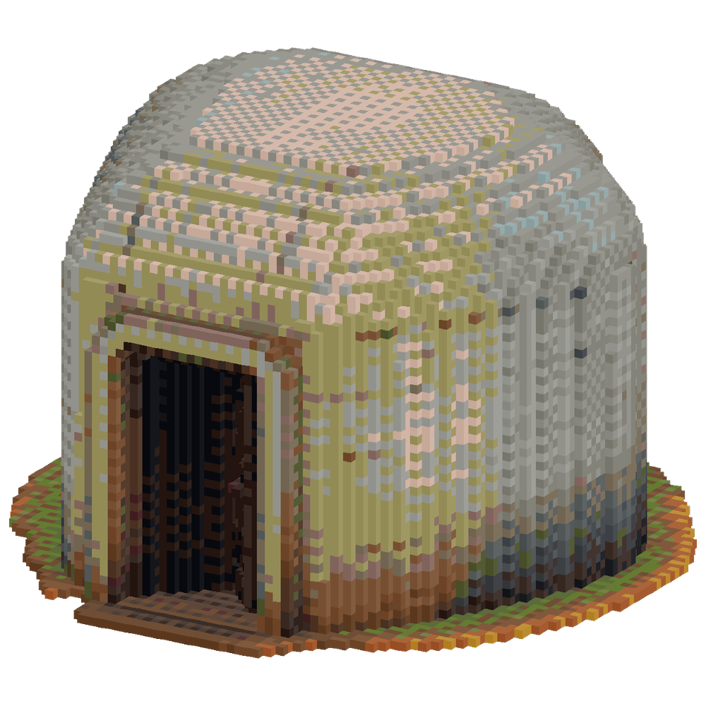 A Bunker entrance | Minecraft Build - BlockGPT