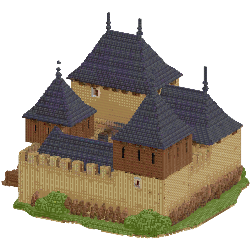 suchdol castle from kcd2 | Minecraft Build - BlockGPT