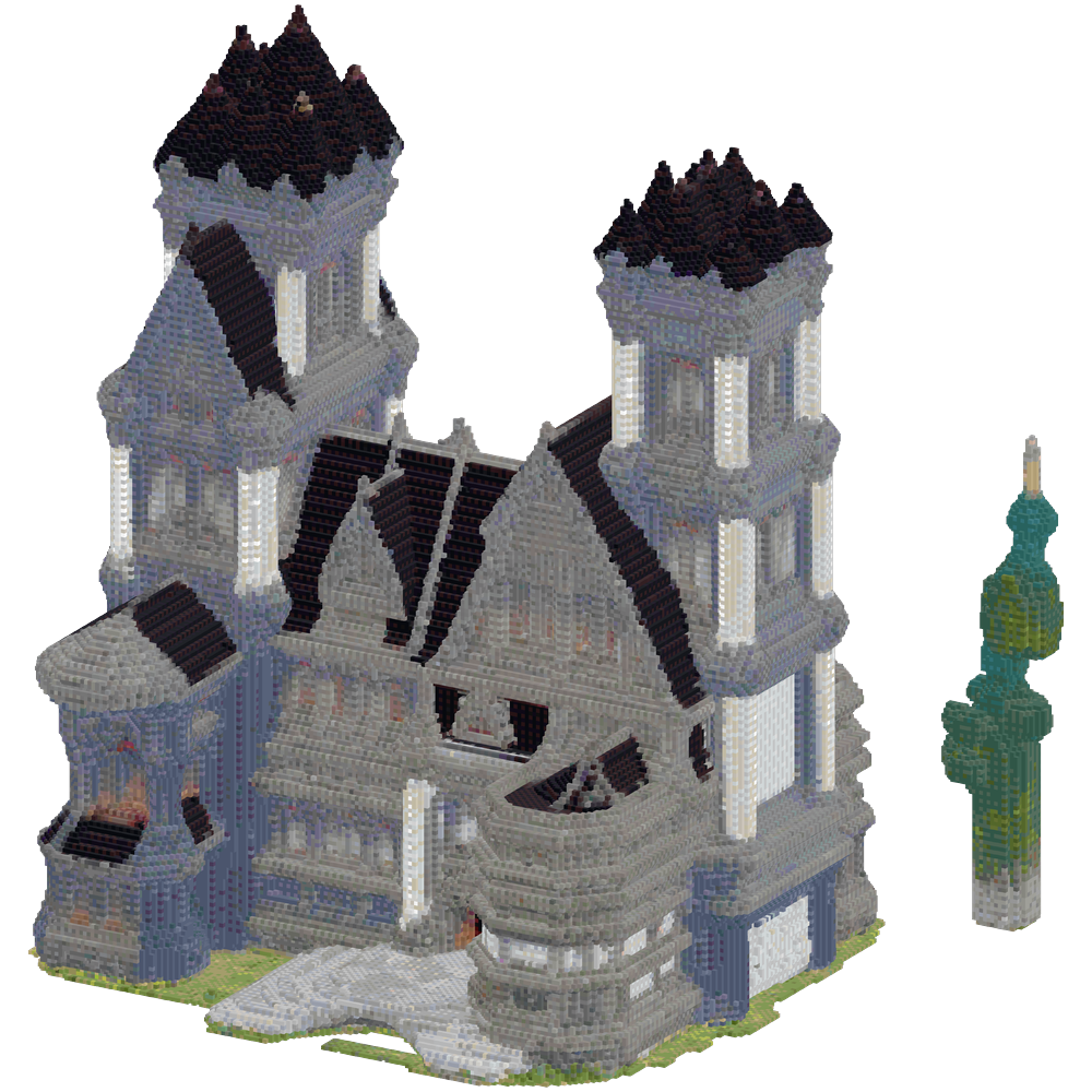 Create an EXTREMELY LARGE, ULTRA-DE... | Minecraft Build - BlockGPT