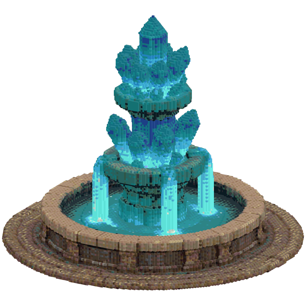 A highly detailed Minecraft fantasy... | Minecraft Build - BlockGPT