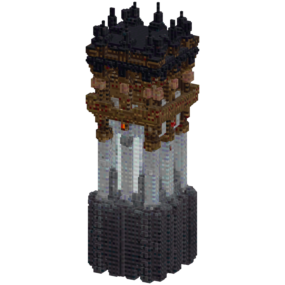 PLEASE REMEMBER 28 blocks high and ... | Minecraft Build - BlockGPT