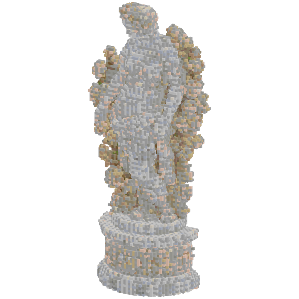 Life-size classical marble statue o... | Minecraft Build - BlockGPT