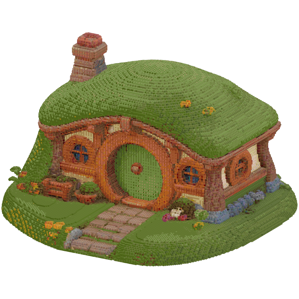 hobbit house | Minecraft Build - BlockGPT