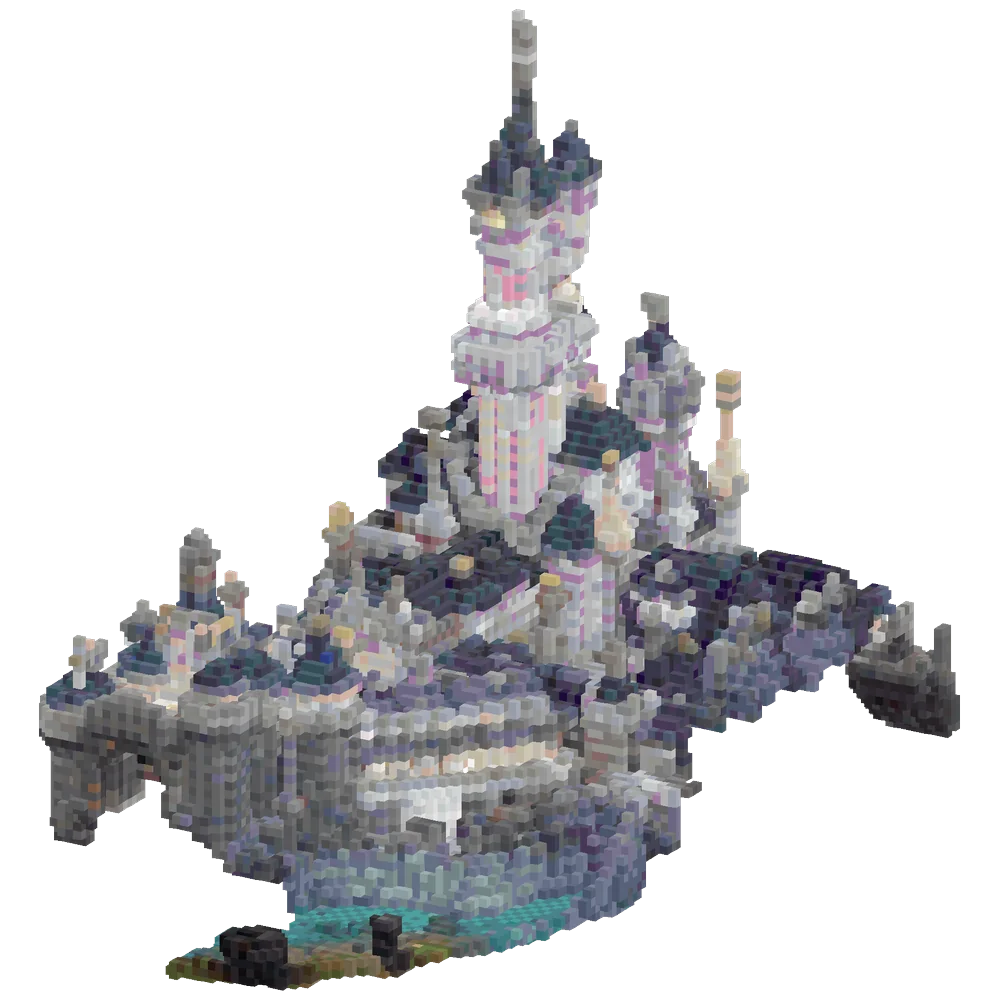 Recreate The Disneyland Paris Sleeping | Minecraft Schematic - BlockGPT