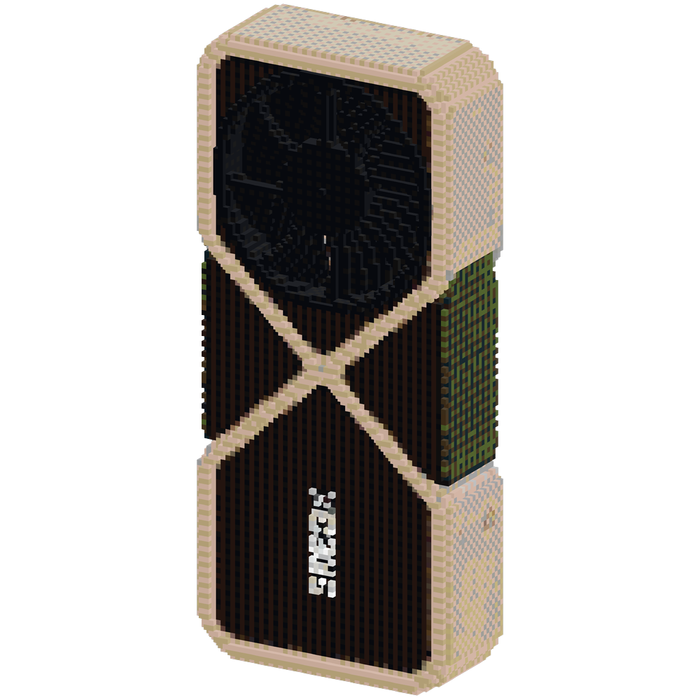 RTX 5090 | Minecraft Build - BlockGPT