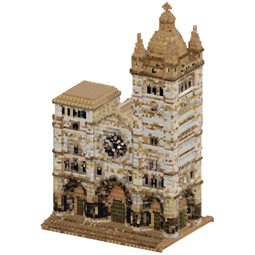 Make the Metropolitan Cathedral of ... | Minecraft Build - BlockGPT