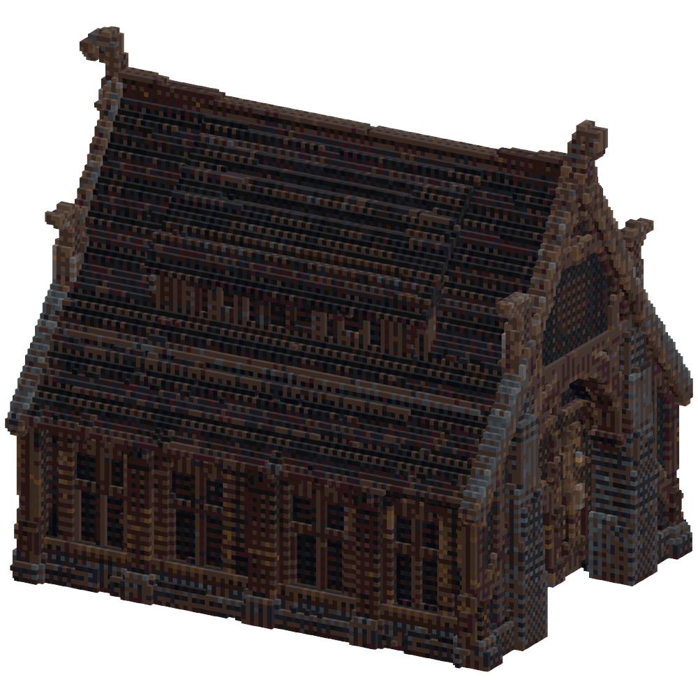 A Grand, Massive Medieval Viking Feasting | Minecraft Schematic - BlockGPT