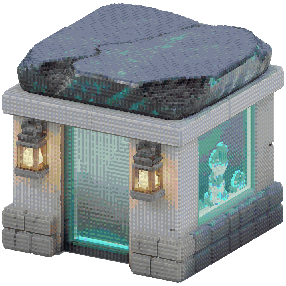 Use these exact blocks: - Smooth S... | Minecraft Build - BlockGPT