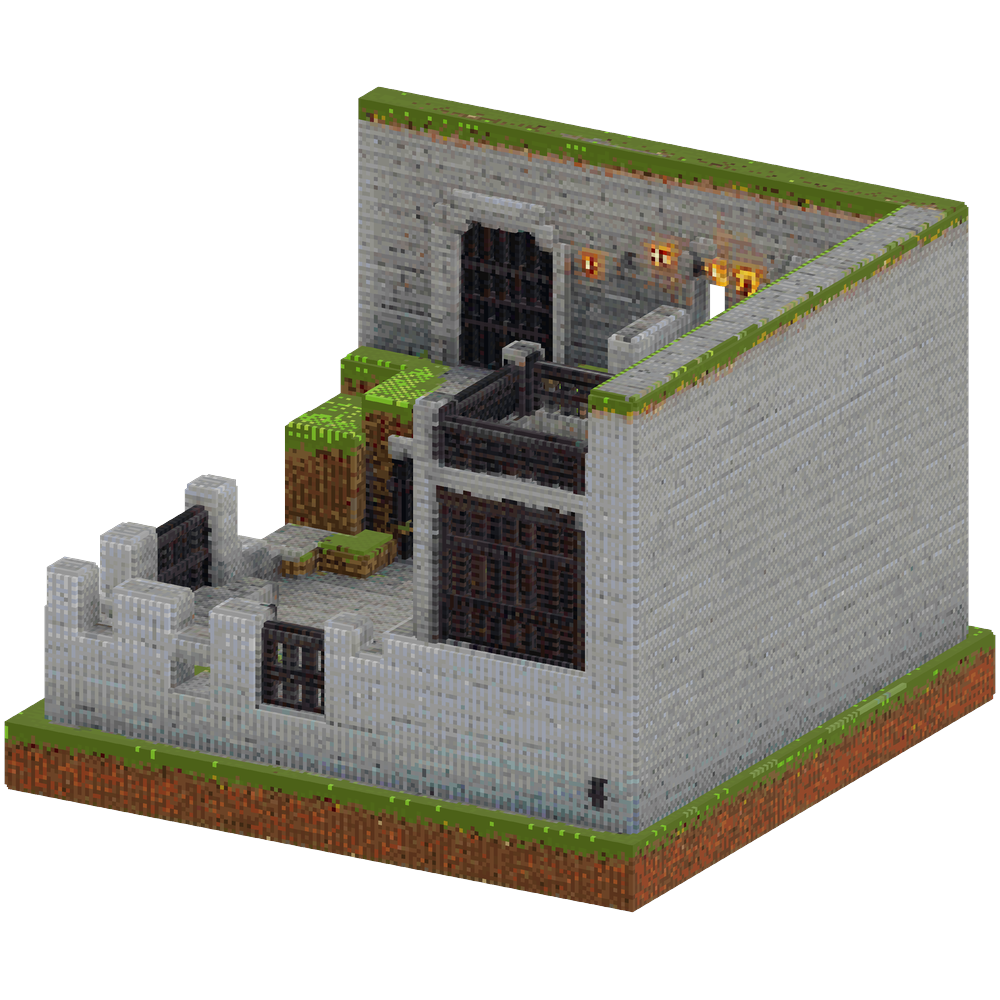 Create a massive, immersive Minecra... | Minecraft Build - BlockGPT