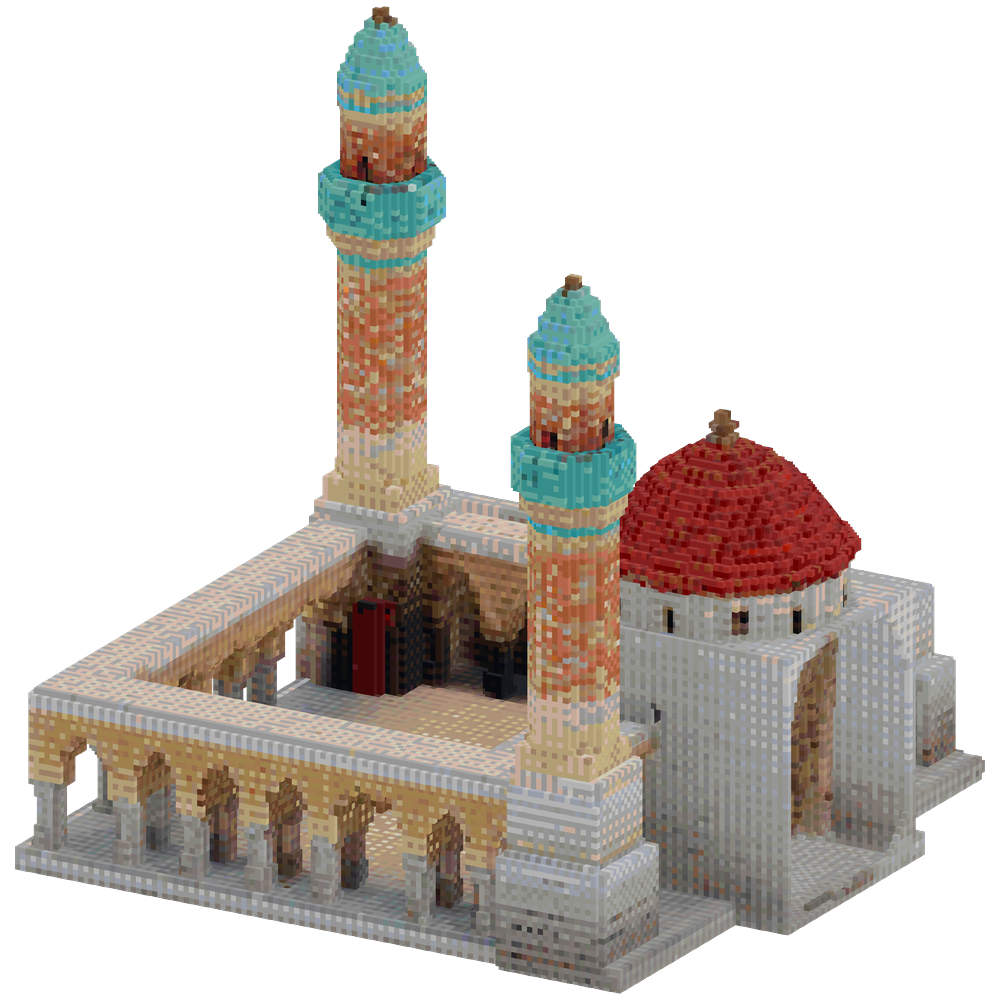 Create a highly detailed Minecraft ... | Minecraft Build - BlockGPT