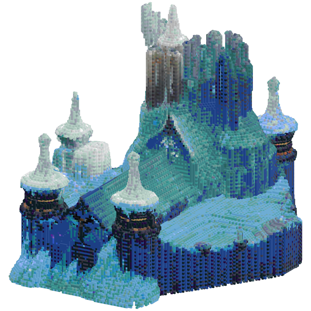 a castle | Minecraft Build - BlockGPT