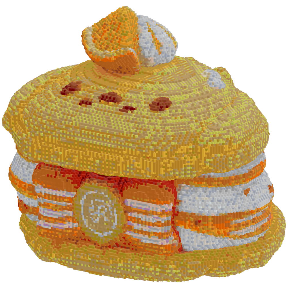 pom pom purin cake | Minecraft Build - BlockGPT