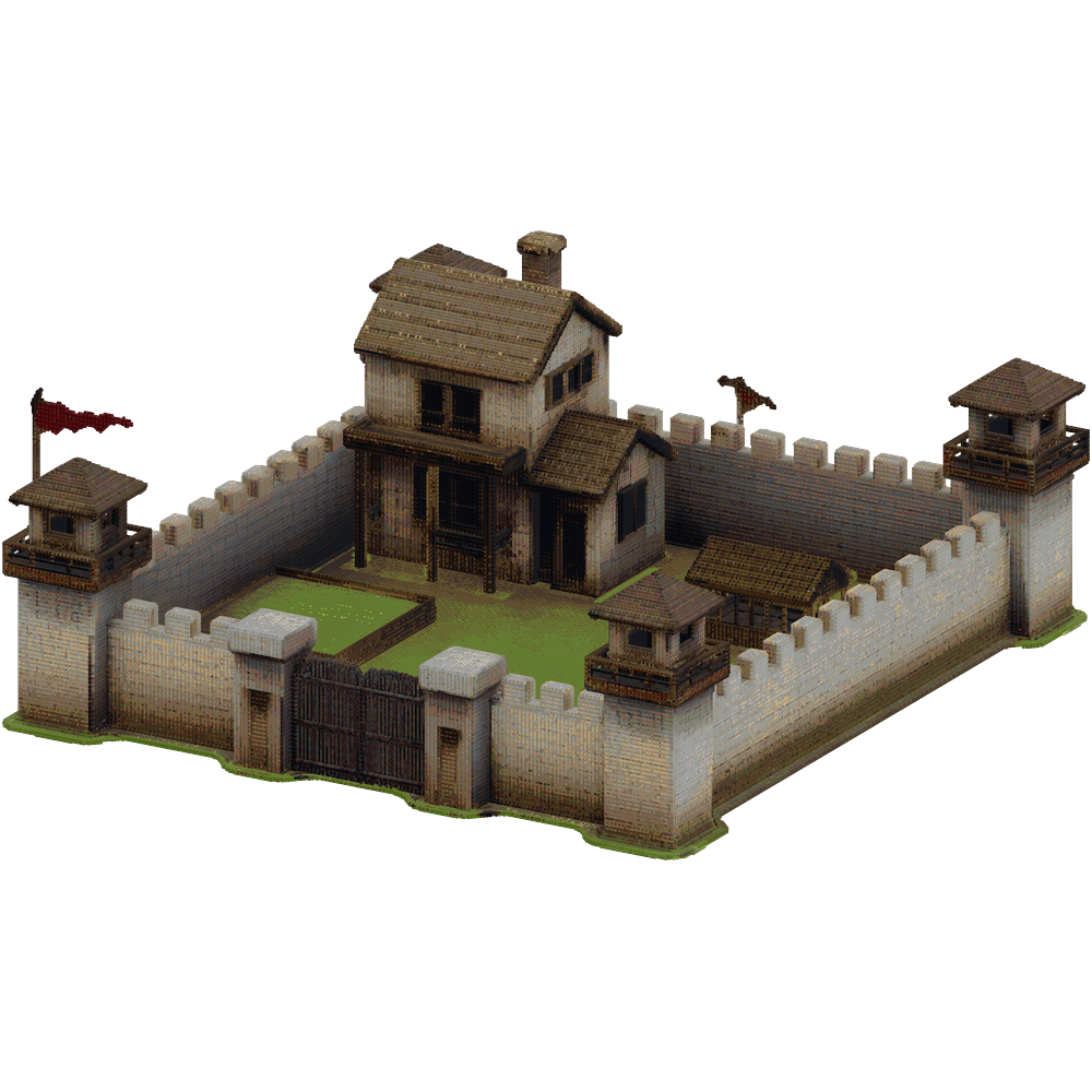 Build a fortified survival base for... | Minecraft Build - BlockGPT